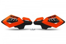 Paramani UFO ARCHES universali Moto Cross Enduro Motard Pit-Bike (Arancio Fluo)