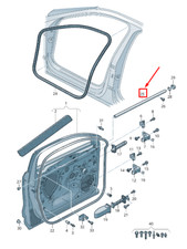 AUDI Q3 F3 Barre de renfort de