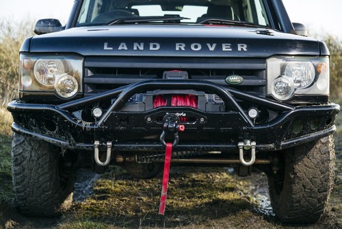 Paraurti verricello land rover - paraurti,