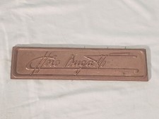 Targa o fermacarte in ottone