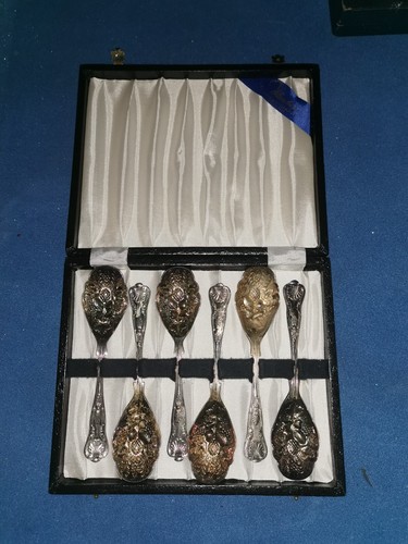 Cucchiaini antichi sheffield - antichi,