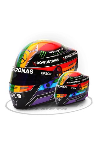Casco qatar lewis hamilton - lewis, 2:1