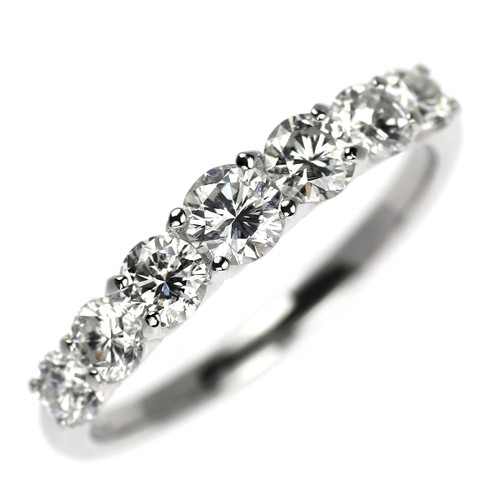 Anello con diamanti pt900 - con,
