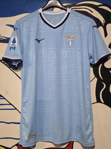 Maglia lazio vecino match worn - lazio,