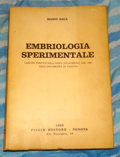 Embriologia sperimentale mario - embriologia,