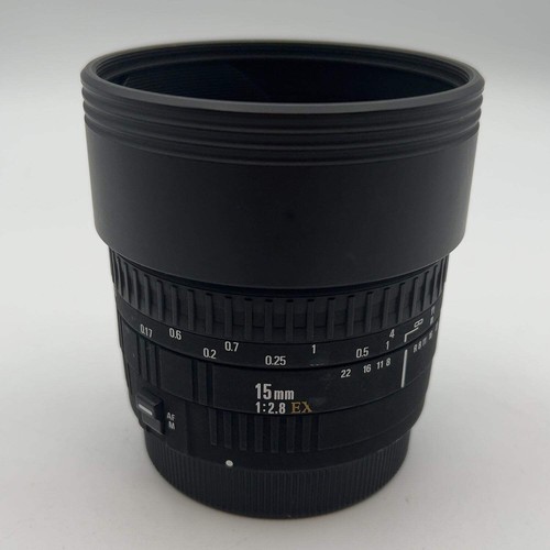 Sigma fisheye obiettivo 15 - ex,