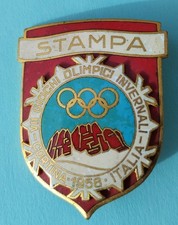 CORTINA 1956 OLYMPIC Badge