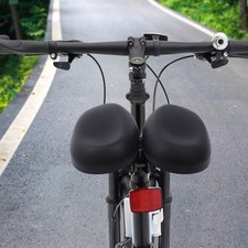 Sella Dual Pad morbida regolabile sella bici ammortizzatore DE