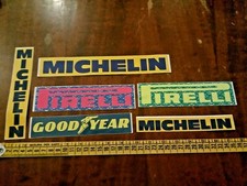 Sponsor F1 pneumatici Pirelli good year 6 Adesivi sticker originali anni 80
