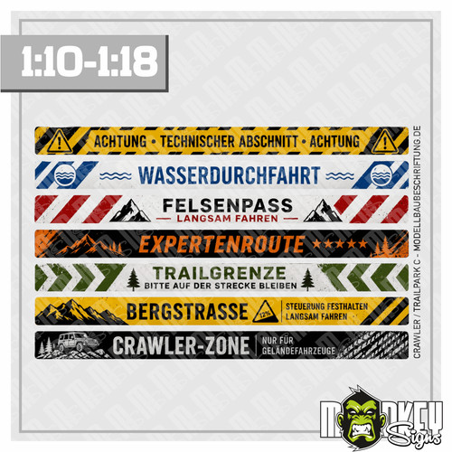 Offroad trailpark cartelli - c,