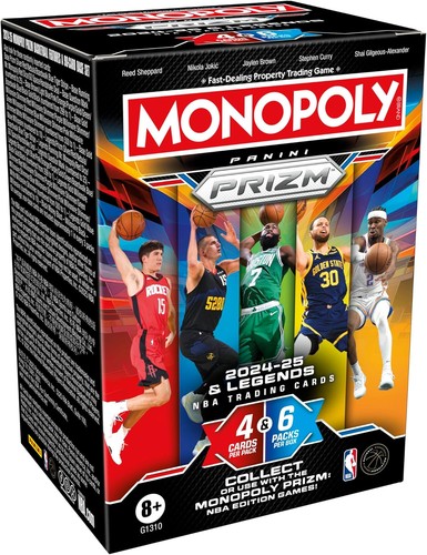 Panini monopoly prizm 2024 25 - panini,
