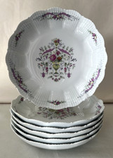 Servizio 6 pz. - Piatto Fondo A. Giraud Limoges Sauviat 1836 - cm 21