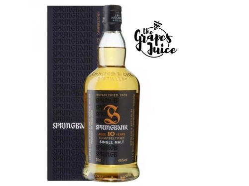 Springbank ten scotch - 10,