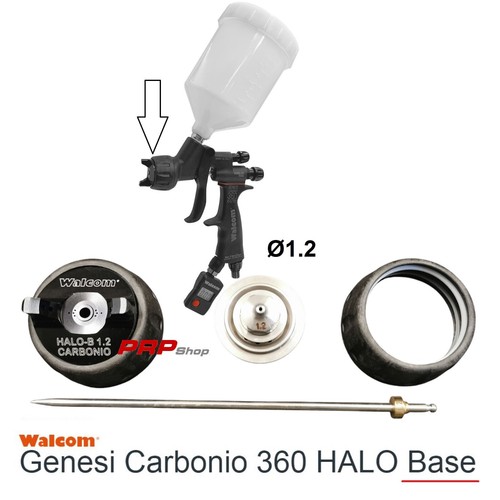 Kit ugello genesi carbonio 360 - genesi,