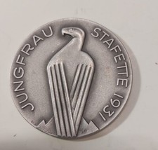 SVIZZERA MEDAGLIA IN ARGENTO STAFFETTA JUNGFRAU  1931
