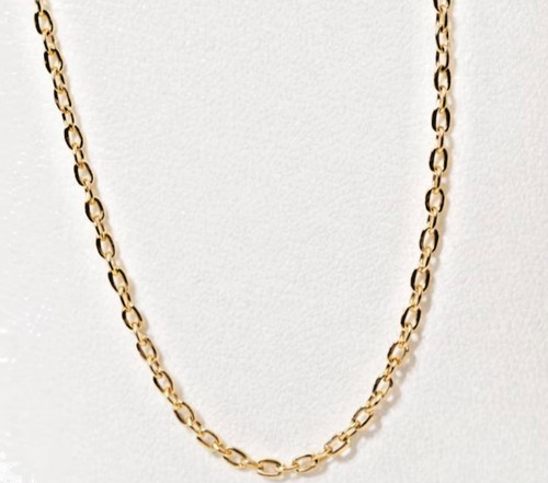 Collana ancora oro giallo