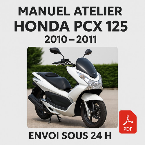 Manuel atelier honda pcx 125 - manuel,