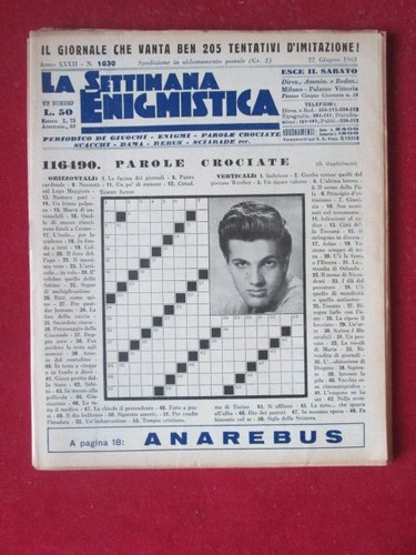 Settimana enigmistica 1630 - ,