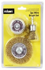 Spazzola Metallica Set Con