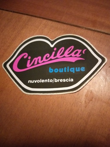 Adesivo vintage cincilla - vintage,
