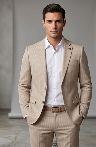 Abito uomo sartoriale beige - sartoriale,