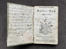 Passeport - Wanderbuch - 1821