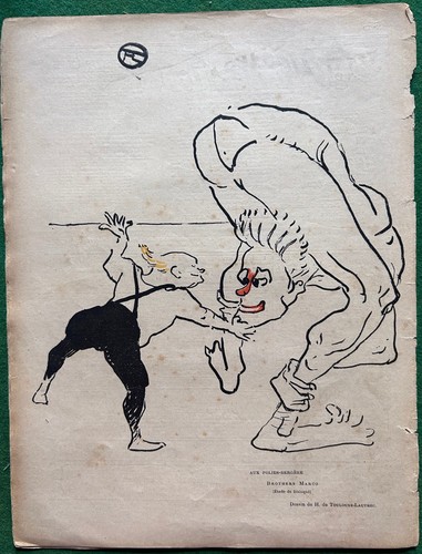 1895 toulouse lautrec revue - toulouse,