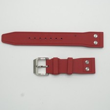 IWC Cinturino in gomma rosso