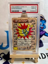 Nintendo Donkey Kong Super banana PSA 10 rare 1999 #S0013R JAP GEM MT card game