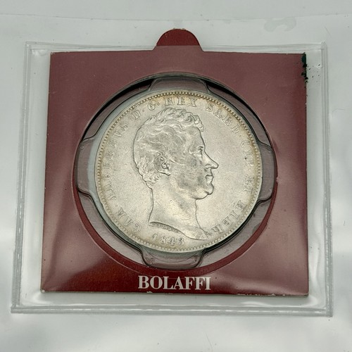 Lire scudo 1843 - 5,
