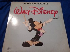 WALT DISNEY - IL MAGICO MONDO DISNEY VOL. 2. LP FONIT CETRA 