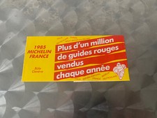 Bandeau Jaune Guide Michelin