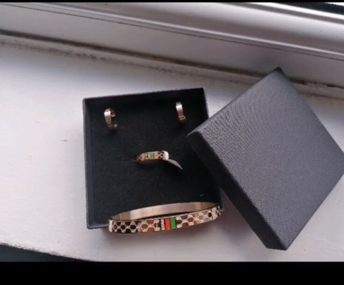 Set bracciale orecchini - set, a