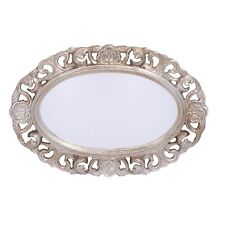 Specchio muro ovale con