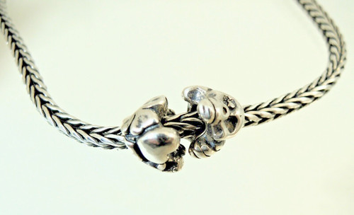 Trollbeads perle argento 925