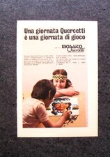 K624-Advertising Pubblicità-1969- MOSAICO QUERCETTI , UNA GIORNATA DI GIOCO