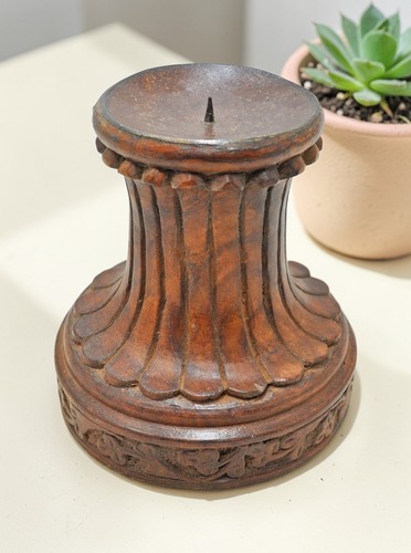 Vintage legno rotondo - legno,