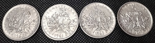Francs argento monete - francs,