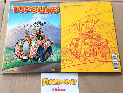 Topolino 3576 cover variant - topolino, n.3576