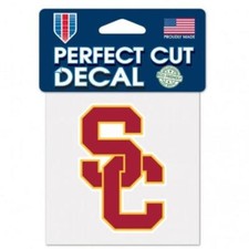 USC Trojans 4"x4" Perfect Cut