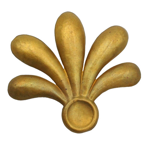 Fregio ottone pennacchio - ottone,
