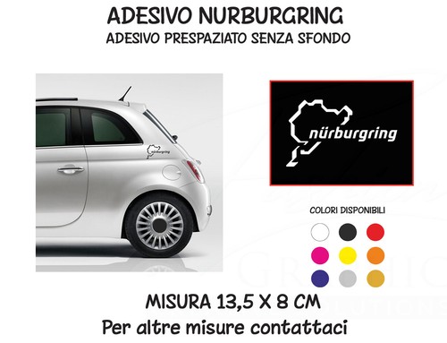 Adesivo nurburgring sticker - adesivo,