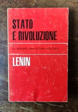 Libro STATO E RIVOLUZIONE LENIN 1974 Valentino Gerratana Leggere Descrizione 