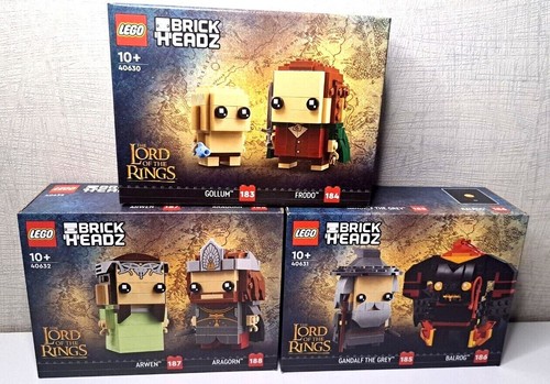 Lego brick headz signore - lego,