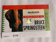 BRUCE SPRINGSTEEN MILANO FORUM ASSAGO 21.6.92 ORIGINAL TICKET BIGLIETTO