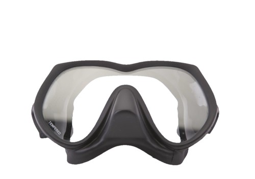 Maschera forte silicone nero - forte,