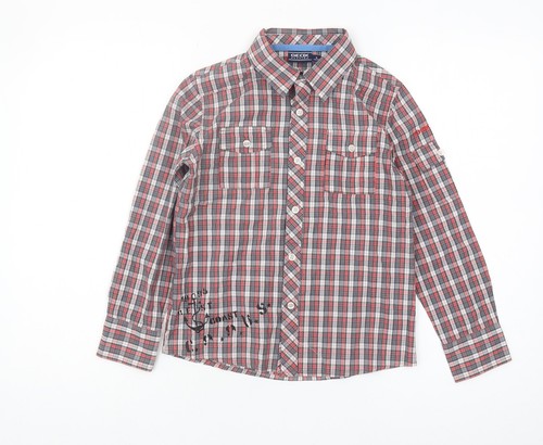 Geox camicia rossa - a, quadri