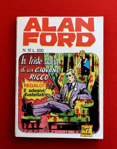Alan ford con adesivi - alan,