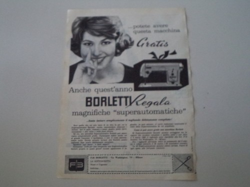 Advertising pubblicità 1960 - advertising,