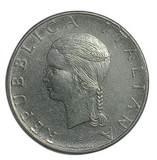 Italia Repubblica moneta da